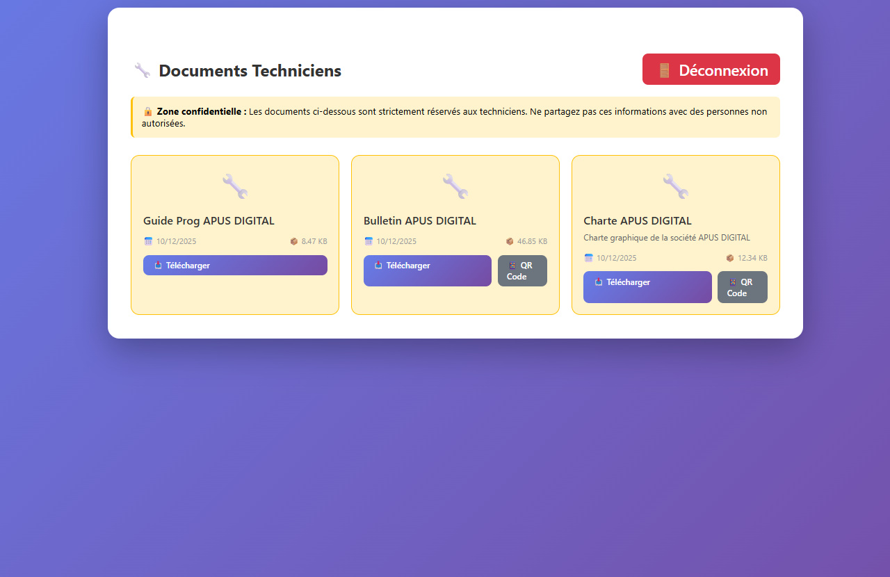 Documents techniciens